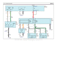 2021昂希诺G1.6T电路图-室外后视镜折叠系统