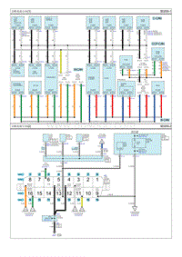 2014朗动G1.8电路图-诊断连接分布