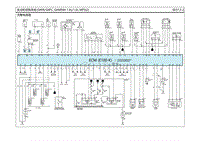 2015瑞纳G1.6电路图-发动机控制系统