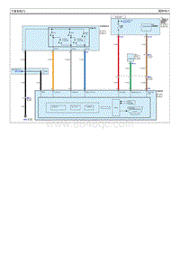 2022七代伊兰特G1.4T电路图-天窗系统