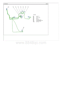 2023七代伊兰特G1.4T电路图-车顶线束