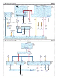 2023七代伊兰特G1.4T电路图-暖风 空调控制系统 自动控制 