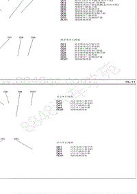 2021全新悦动G1.6电路图-车门线束