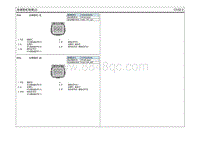 2019第四代胜达G2.0T电路图-后保险杠线束