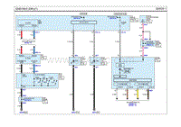 2019第四代胜达G2.0T电路图-日间行车灯 DRL 