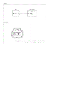 2022途胜混合动力G2.0维修手册-差压传感器 DPS 