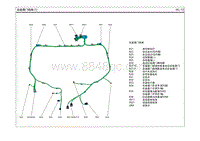 2022第四代胜达G2.0T电路图-后备箱门线束