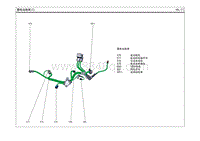 2022第四代胜达G2.0T电路图-蓄电池线束