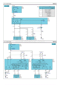 2013索纳塔G2.4电路图-室外后视镜折叠