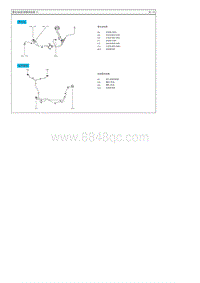 2016索纳塔G2.4电路图-蓄电池 前端模块线束