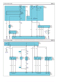 2014索纳塔G2.4电路图-空调控制系统 自动 