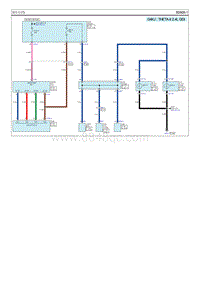 2015索纳塔G2.4电路图-倒车灯