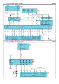 2016索纳塔G2.4电路图-自动变速器控制系统