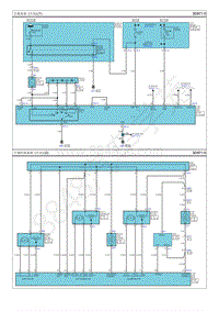 2012索纳塔G2.4电路图-空调系统 手动 