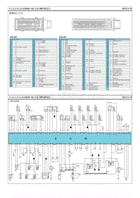 2014索纳塔G2.0电路图-发动机控制系统 M T 