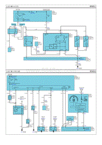 2016索纳塔G2.4电路图-礼貌灯 转向灯