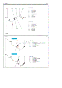 2016索纳塔G2.4电路图-车门线束