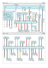 2019索纳塔G2.0T电路图-SRS 空气囊