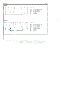 2020菲斯塔G1.6T电路图-保险杠线束