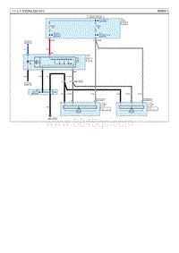 2020菲斯塔G1.6T电路图-大灯水平调整 HLLD 系统