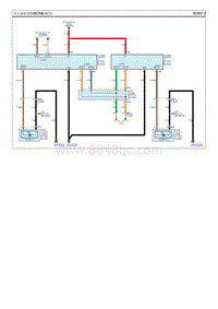 2022菲斯塔G1.5T电路图-后侧方盲区碰撞预警 BCW 系统