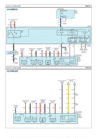 2019索纳塔G1.6T电路图-电动室外后视镜系统