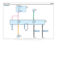 2022菲斯塔G1.5T电路图-换档锁止系统