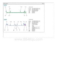 2017索纳塔G2.0-GDI电路图-保险杠线束