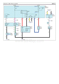 2019索纳塔G2.0T电路图-燃油加油口门 行李箱盖开启系统