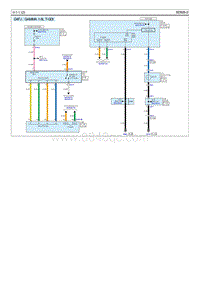 2020菲斯塔G1.6T电路图-倒车灯