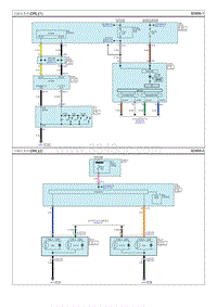 2019索纳塔G2.0T电路图-日间行车灯 DRL 