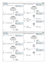 2022菲斯塔G1.5T电路图-保险杠线束