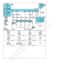 2012途胜G2.0电路图-遥控 防盗警报系统