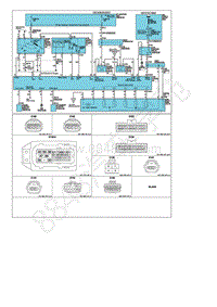 2007途胜G2.0电路图-自动变速器控制系统 LPG 