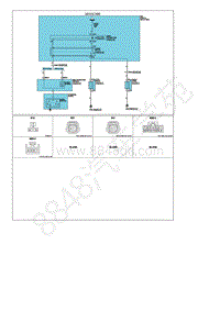 2013途胜G2.0电路图-喇叭