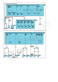 2008途胜G2.0电路图-电源分布