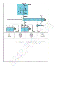 2014途胜G2.0电路图-大灯水平调整装置