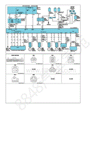 2012途胜G2.0电路图-自动变速器控制系统（汽油） 