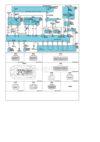 2010途胜G2.7电路图-自动变速器控制系统 LPG 