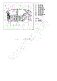 2008途胜G2.7电路图-车门线束