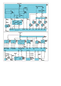 2009途胜G2.7电路图-ETS（节气门电控系统）