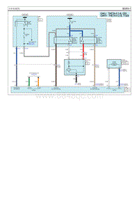 2014全新胜达G2.4电路图-冷却系统