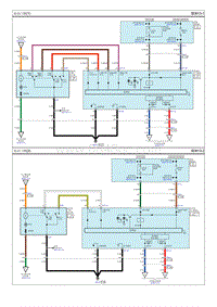 2015全新胜达G2.0T电路图-电动门锁