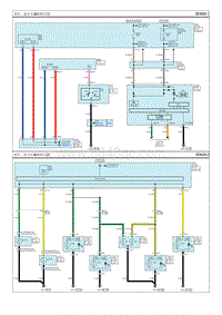 2014全新胜达G2.4电路图-尾灯 驻车灯 牌照灯