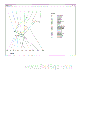 2013全新胜达G2.0T电路图-车顶线束