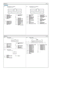 2013全新胜达G2.0T电路图-座椅线束