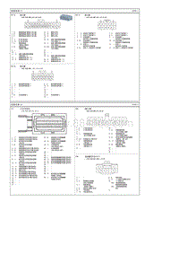 2012全新胜达G2.4电路图-底板线束