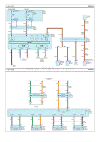 2013全新胜达G2.4电路图-车速系统