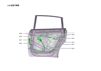 2023年蔚来ET5电路图-L38.右后门线束