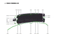 2023年蔚来ET5电路图-L27.顶棚线束顶棚镜摄像头线束